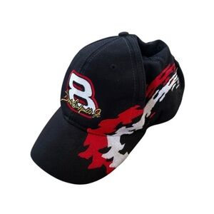 Vintage 90s Dale Earnhardt Youth Rip Splash Shock NASCAR Snapback Hat